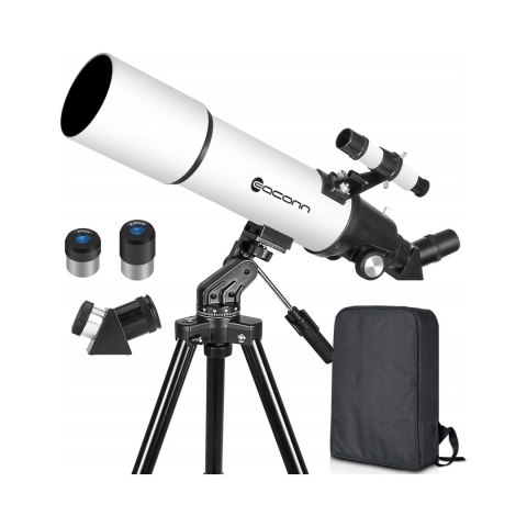 Teleskop astronomiczny EACONN LMK17 80/600m z plecakiem