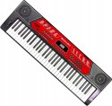 Keyboard RockJam keyboard MK-2102 61kl zasilanie z baterii zasilacz