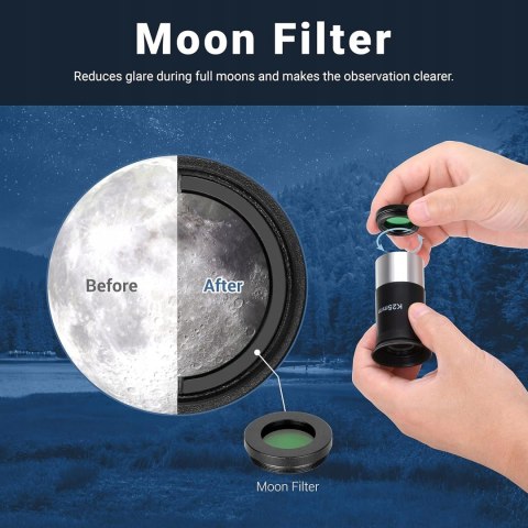 ESSLNB 360/70 Teleskop refrakcyjny 70/360 adapter na smartfon w zestawie