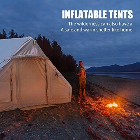 Baralir Namiot kempingowy dla 2 - 4 osób, nadmuchi