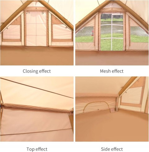 Baralir Namiot kempingowy dla 2 - 4 osób, nadmuchi