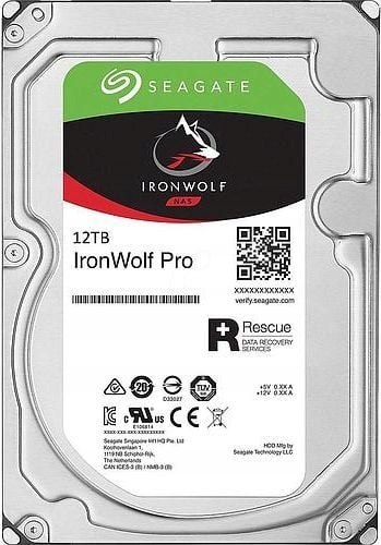 Dysk twardy Seagate IronWolf Pro 12TB SATA III 3,5" ST12000NT001