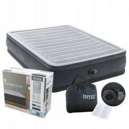 Materac dmuchany 203x152x46 cm z wbudowaną pompką elektryczną INTEX 64414ND