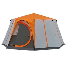 Namiot kempingowy Coleman Cortes Octagon 8 os. szary/pomarańczowy