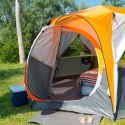 Namiot kempingowy Coleman Cortes Octagon 8 os. szary/pomarańczowy
