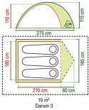 Namiot turystyczny Coleman Darwin 3 osobowy