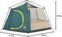 Namiot turystyczny Coleman Polygon 5 zielony 2000 mm dla 5 osób
