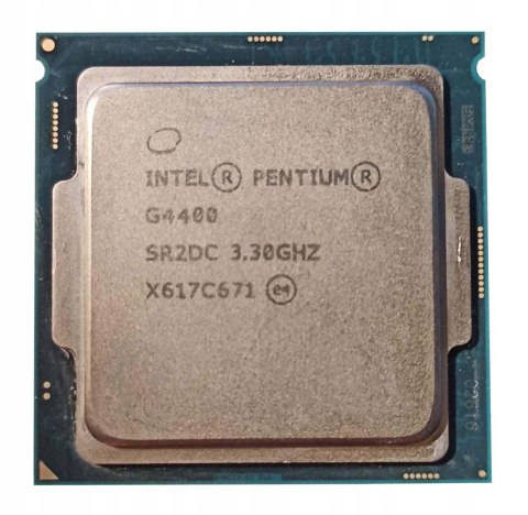 Procesor INTEL PENTIUM G4400 3,3 GHz LGA1151