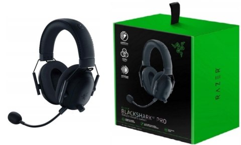 Słuchawki bezprzewodowe Razer BlackShark V2 Pro czarne nauszne