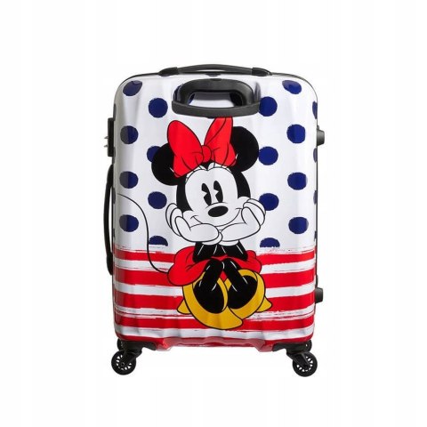 Walizka twarda American Tourister średnia poliwęglanowa wielokolorowa 62 l