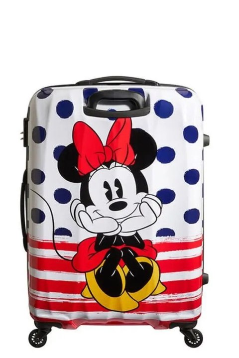 Walizka twarda American Tourister średnia poliwęglanowa wielokolorowa 62 l
