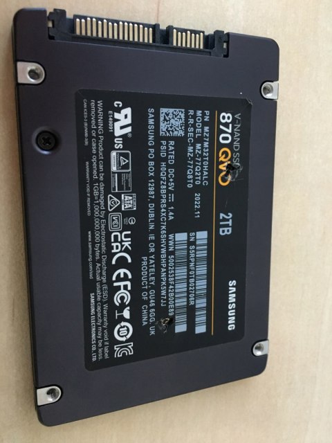 Dysk wewnętrzny SSD Samsung 870 QVO SATA 2TB