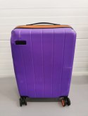 Eternitive Walizka Kabinowa, 37L, Zamek TSA, ABS, Fioletowy
