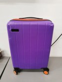 Eternitive Walizka Kabinowa, 37L, Zamek TSA, ABS, Fioletowy