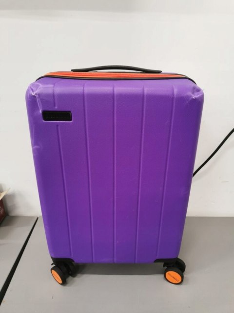 Eternitive Walizka Kabinowa, 37L, Zamek TSA, ABS, Fioletowy