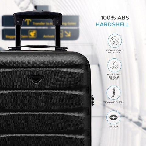 Flight Knight Walizka twarda kabinowa ABS 40L