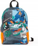 Plecak szkolny Go Pop T-Rex wielokolorowy 25,5 x 34,5 x 11,5 cm (10 l)