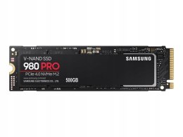 Ultraszybki Dysk SSD Samsung 980 PRO 500GB M.2 PCIe MZ-V8P500BW