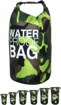 WODOSZCZELNA SUCHA TORBA Z PASKAMI DONDON DRY BAG WODOODPORNA 2L MORO