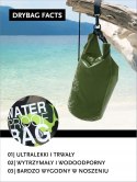 WODOSZCZELNA SUCHA TORBA Z PASKAMI DONDON DRY BAG WODOODPORNA 2L MORO