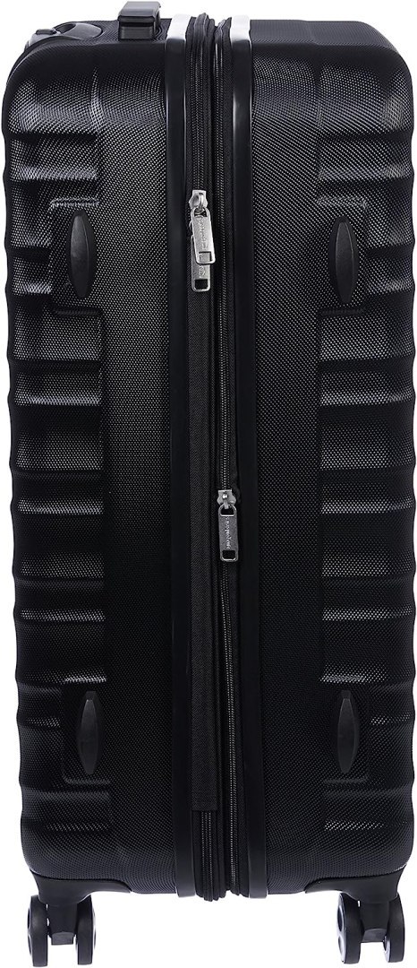 Walizka podróżna Amazon Basics 45 x 27 x 67 cm CZARNA