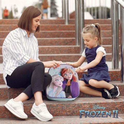 Zestaw szkolny Frozen II plecak piórnik saszetka elsa kompaktowy A4