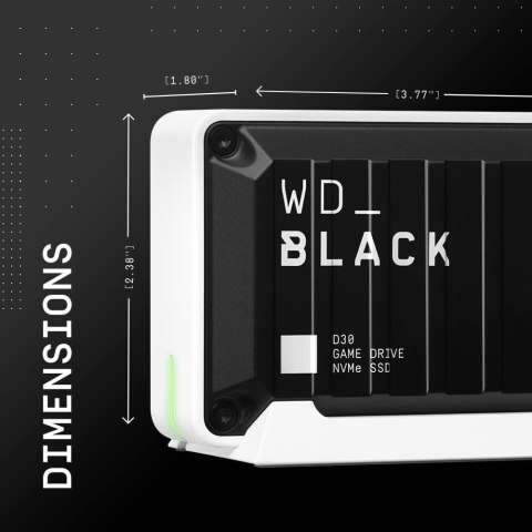 Dysk przenośny SSD WD Black D30 Game Drive 1TB Xbox WDBAMF0010BBW-WES