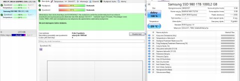 Dysk wewnętrzny SSD Samsung 980 1TB M.2 PCIe