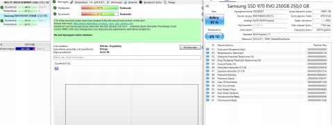 Dysk zewnętrzny SSD Samsung 970 EVO Plus 250GB M.2 PCIe MZ-V7S250BW