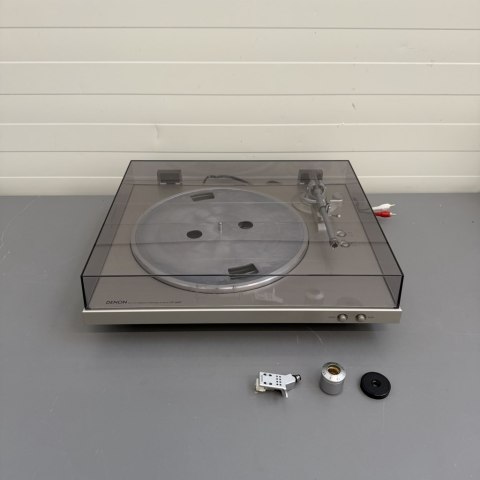 Gramofon Denon DP-300F srebrny