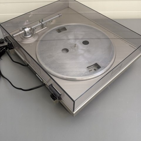 Gramofon Denon DP-300F srebrny