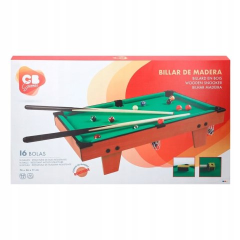 Mini stół do bilarda Color Baby 43269