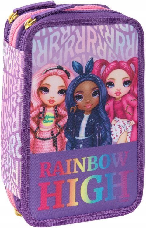 Piórnik rozkładany potrójny Rainbow High