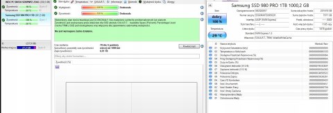Ultraszybki Dysk SSD Samsung 980 PRO 1TB M.2 PCIe MZ- V8P1T0BW