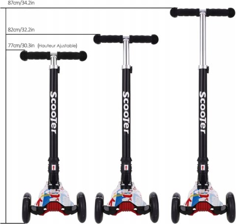 WeSkate Yw-726-s hulajnoga dziecięca uniseks