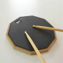 A-Star Practice Drum Pad 12 cali Silent Snare Rubber Pad dwustronny