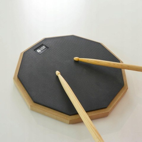 A-Star Practice Drum Pad 12 cali Silent Snare Rubber Pad dwustronny