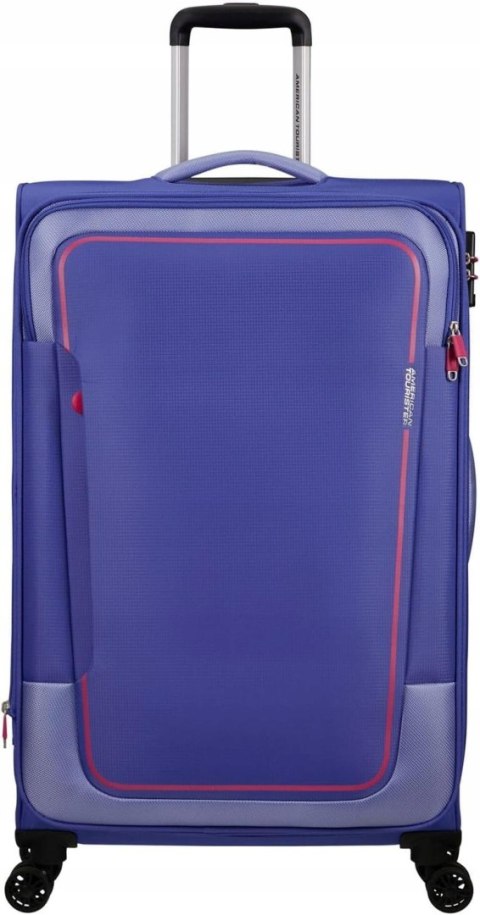 American Tourister Pulsonic L 81 cm 122 L duża walizka Liliowy (Soft Lilac)