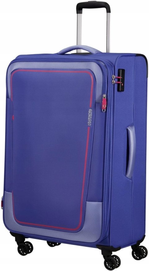 American Tourister Pulsonic L 81 cm 122 L duża walizka Liliowy (Soft Lilac)