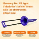 Pbone Plastic Mini Tombone - Niebieski