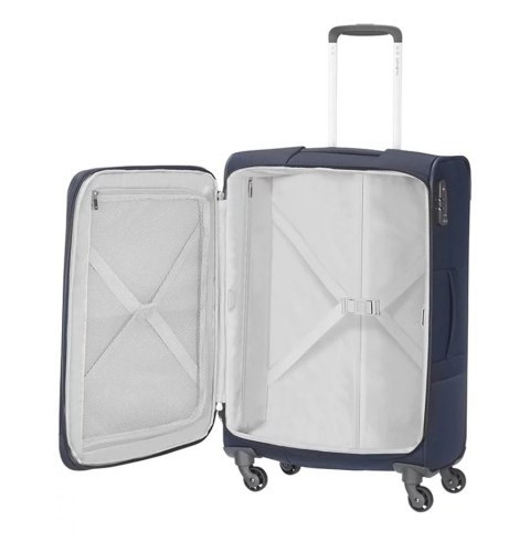Samsonite Walizka miękka duża poliester spinner 78 105 l