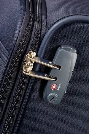 Samsonite Walizka miękka duża poliester spinner 78 105 l