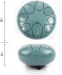 Stalowy bęben językowy, 15 cm, 8 nut, bęben językowy dla dzieci