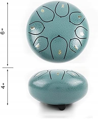 Stalowy bęben językowy, 15 cm, 8 nut, bęben językowy dla dzieci