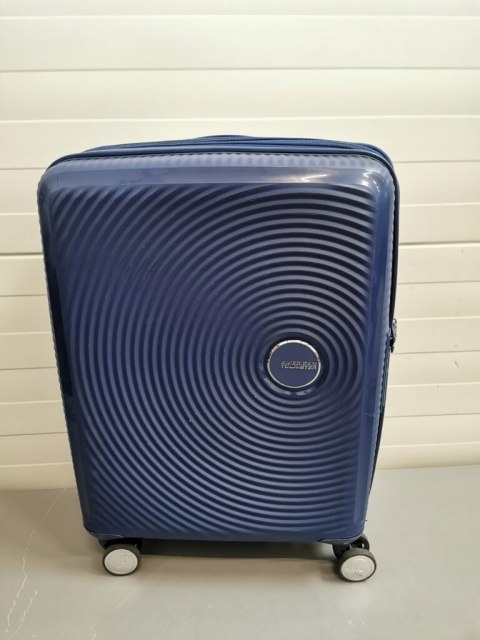 Walizka kabinowa American Tourister Soundbox Spinner 55/20 - Midnight Navy