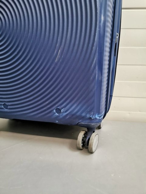 Walizka kabinowa American Tourister Soundbox Spinner 55/20 - Midnight Navy