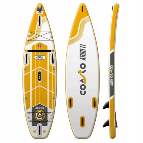 Coasto Argo DESKA SUP żółty, 28 cm do 140 kg 335 cm