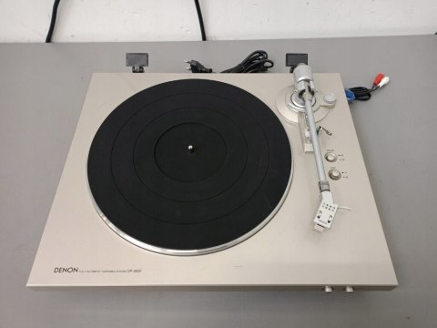 Gramofon Denon DP-300F srebrny