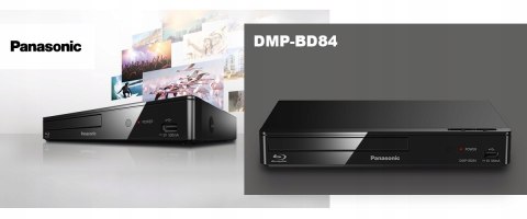 Odtwarzacz Blu-ray Panasonic DMP-BD84EG-K