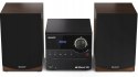 Sharp mikrosystem Hi-Fi XL-B517D brązowy Bluetooth CD radio FM USB